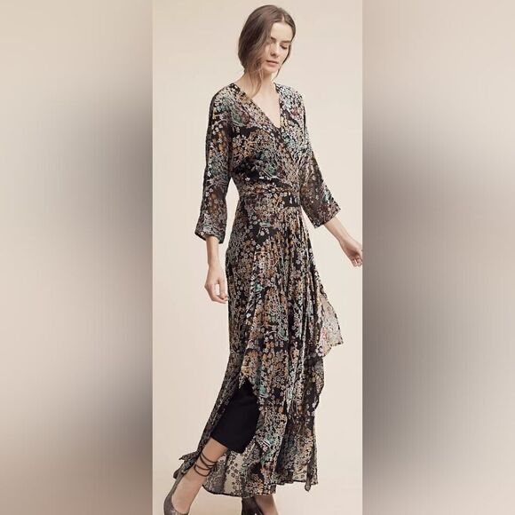 Anthropologie Woodlands Maxi Dress size 4 - Picture 3 of 12